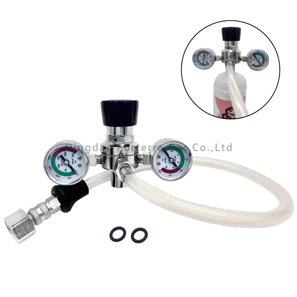 Gas Pressure Regulator Pressure Reduction Valve For 580g 615g Whipped Cream Charger